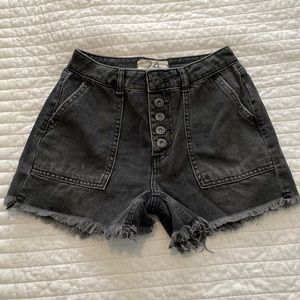 High rise free people shorts
